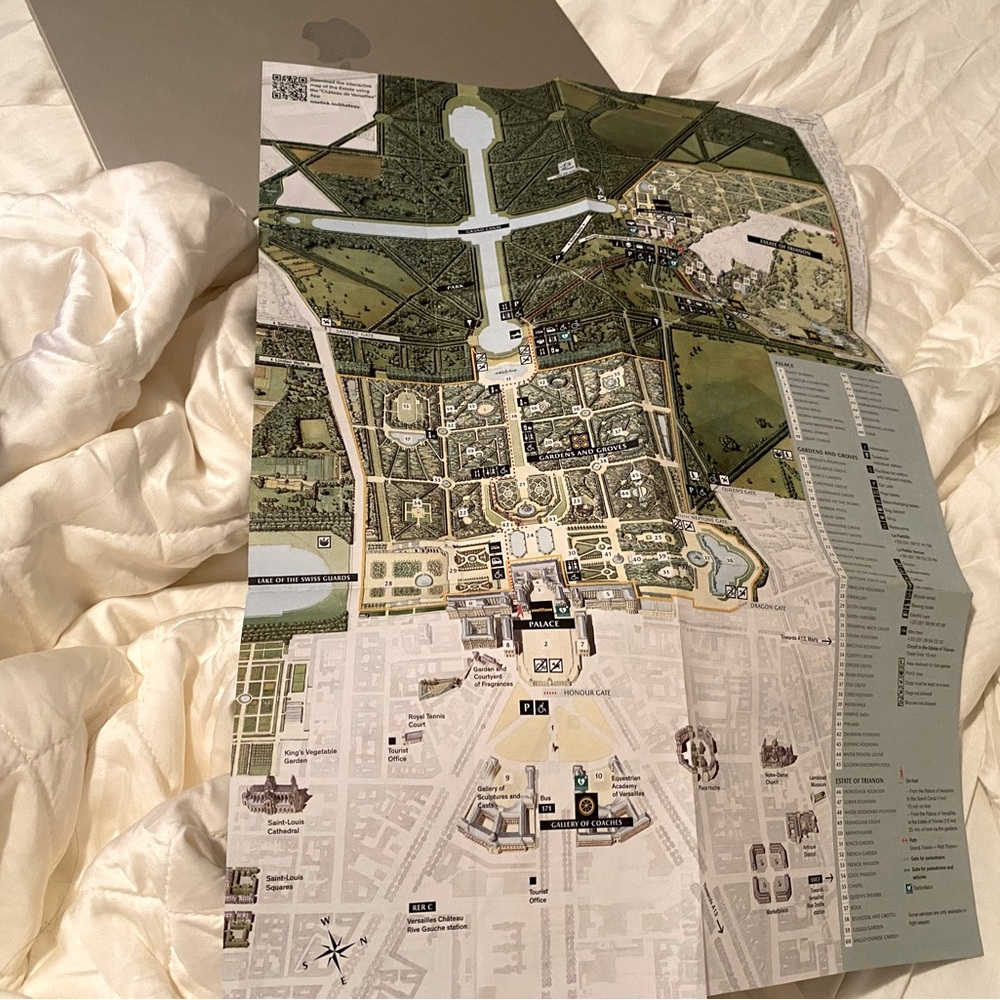 VERSAILLES MAP